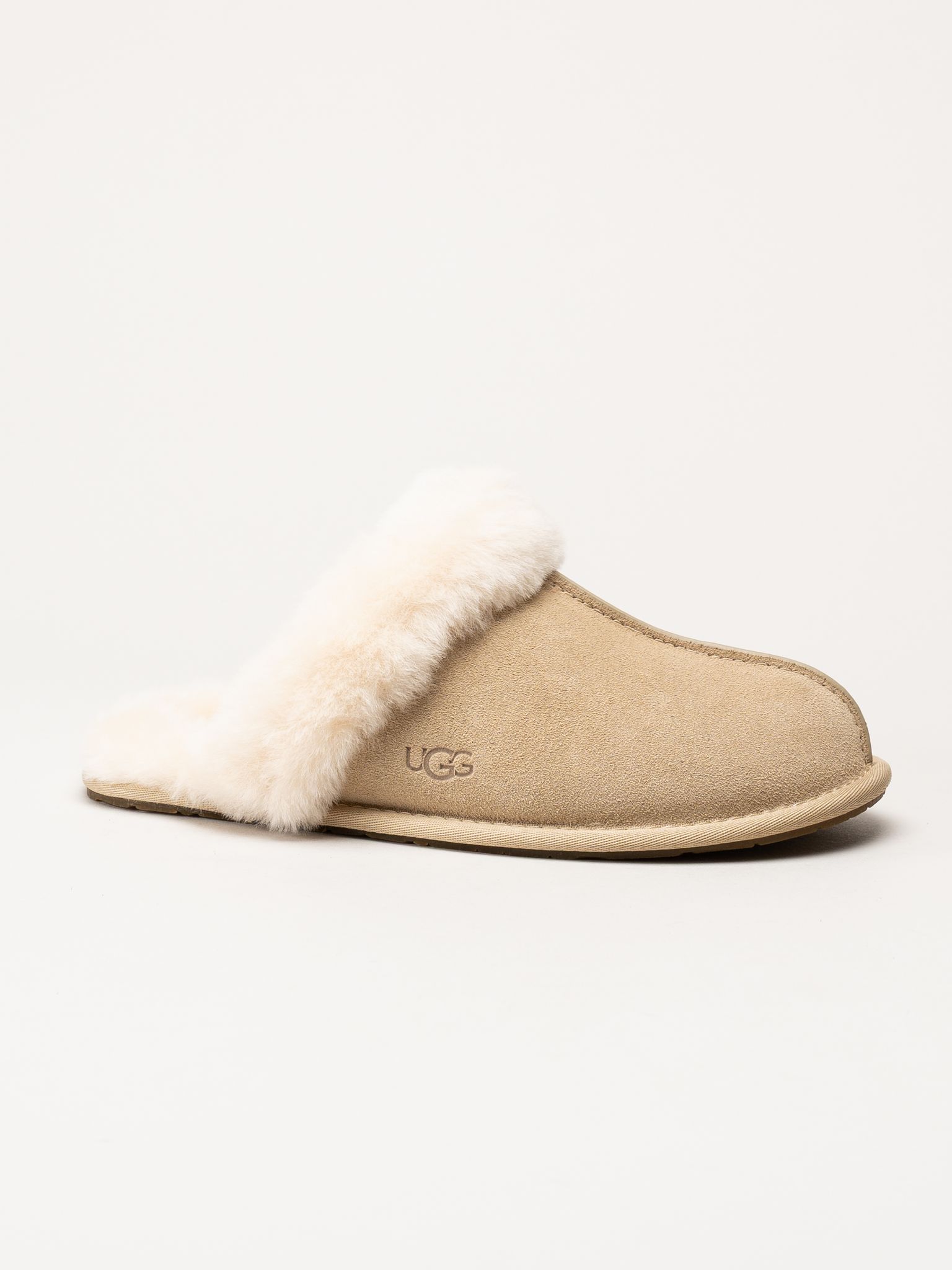UGG - Scuffette II - Beige fårskinnstofflor