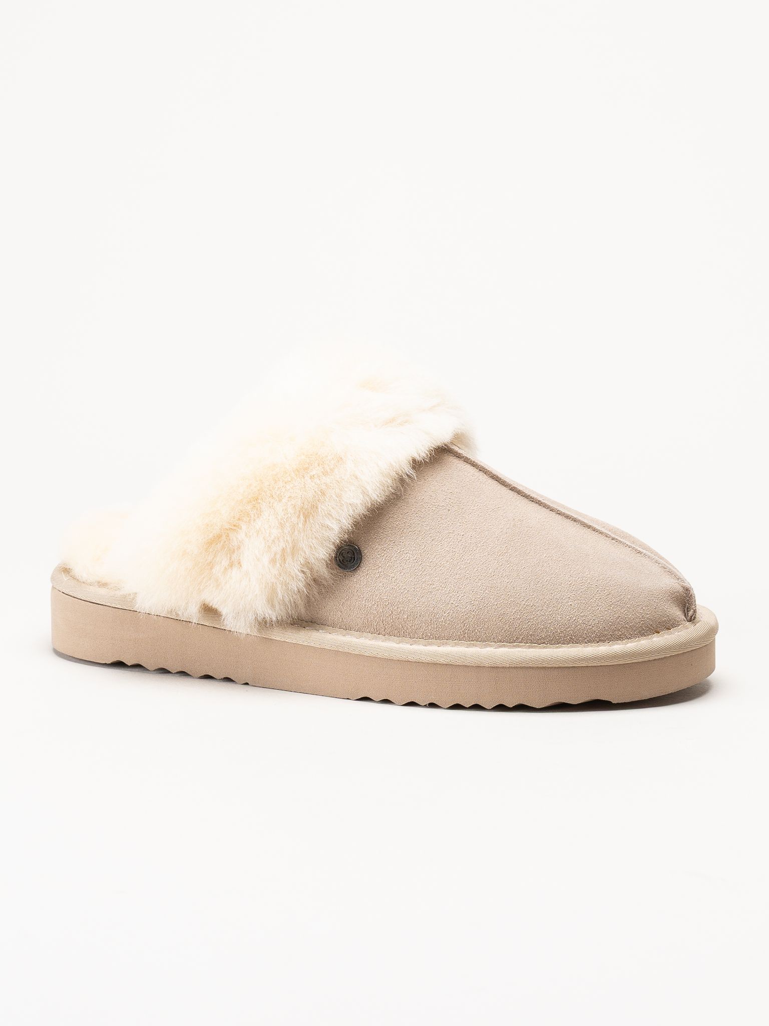 Mjuka - Astrid - Beige slip in tofflor