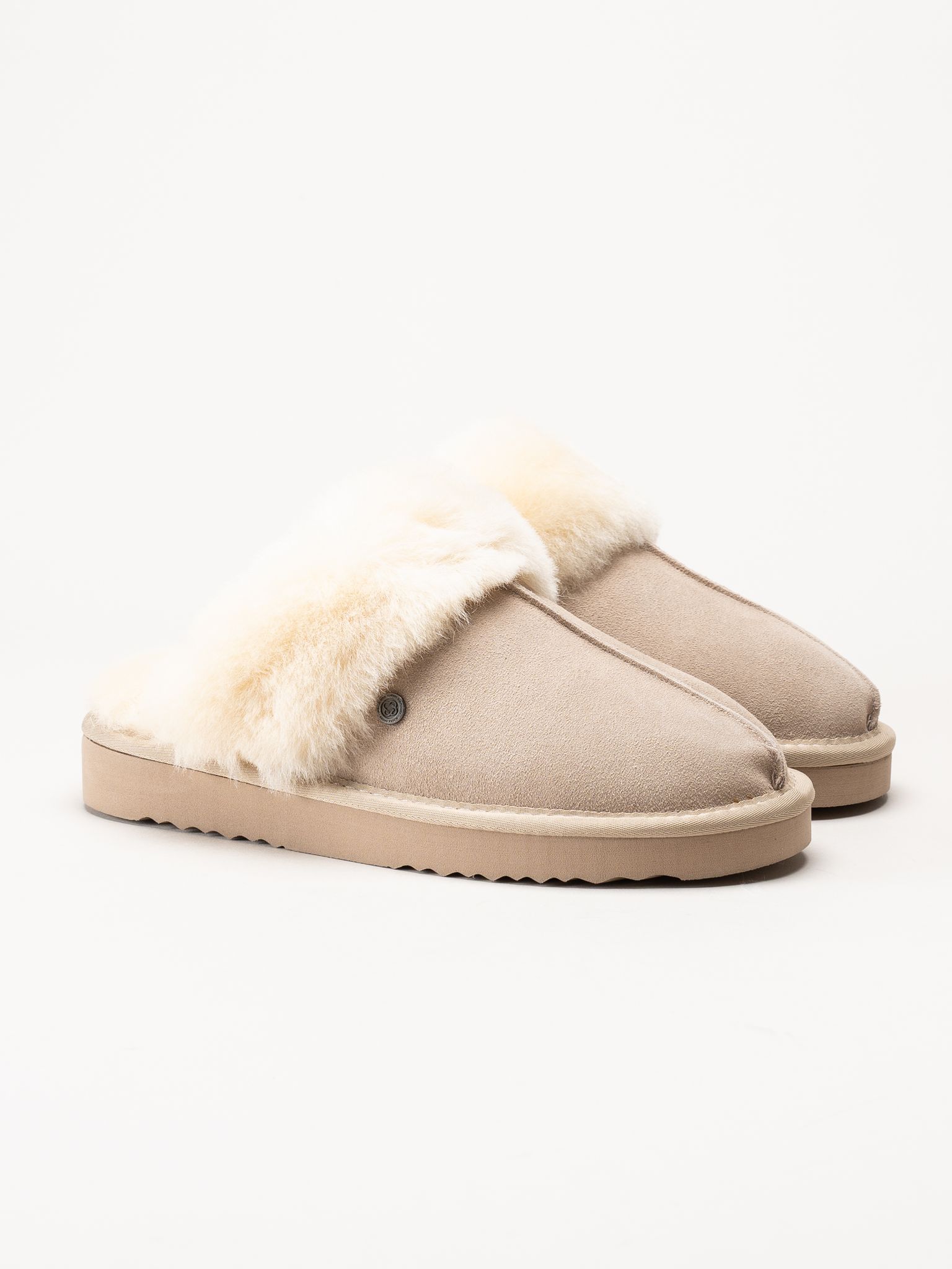 Mjuka - Astrid - Beige slip in tofflor