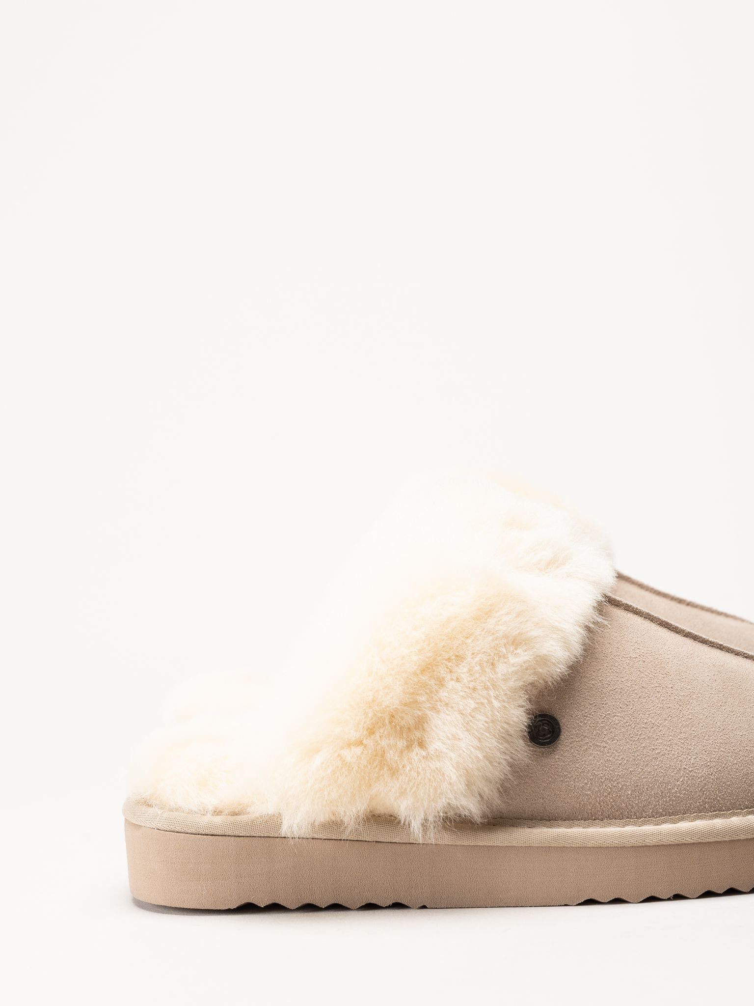 Mjuka - Astrid - Beige slip in tofflor