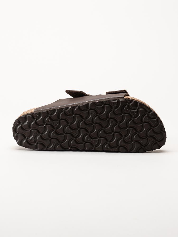 Birkenstock - Arizona Birkoflor - Mörkbruna slip in sandaler