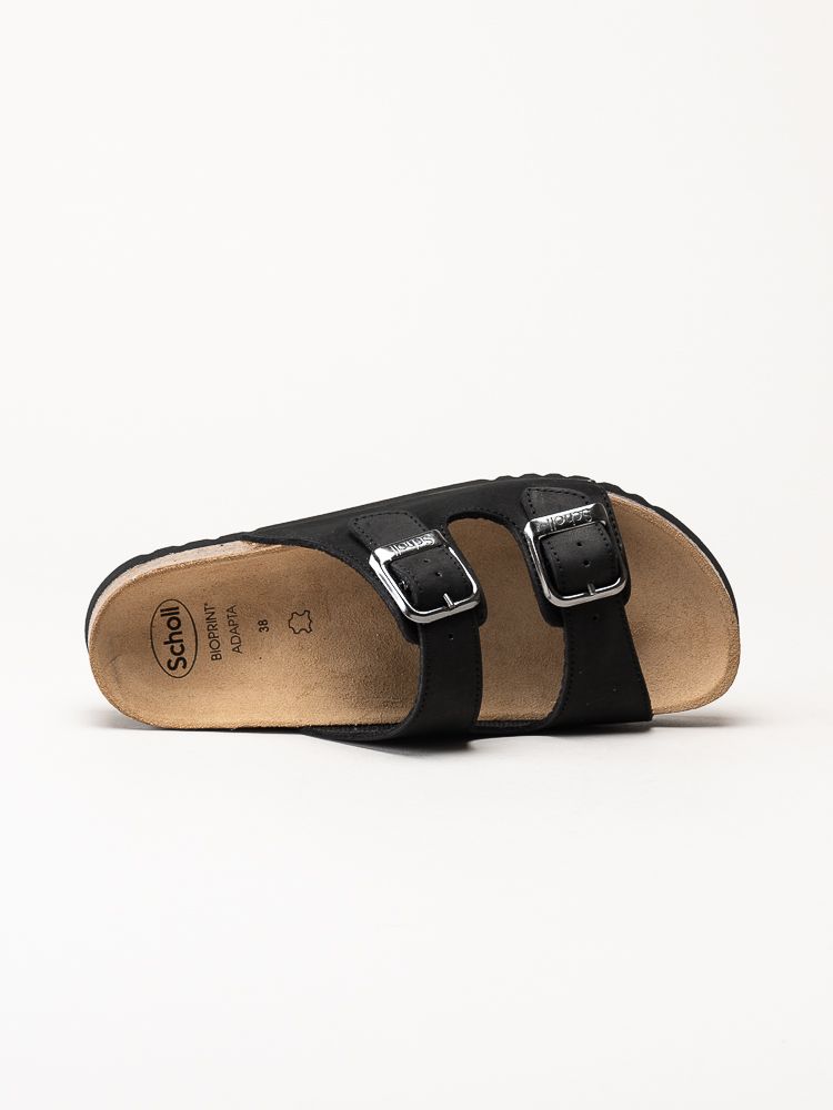 Scholl - Malaren - Svarta slip in sandaler