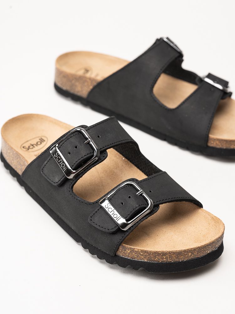 Scholl - Malaren - Svarta slip in sandaler