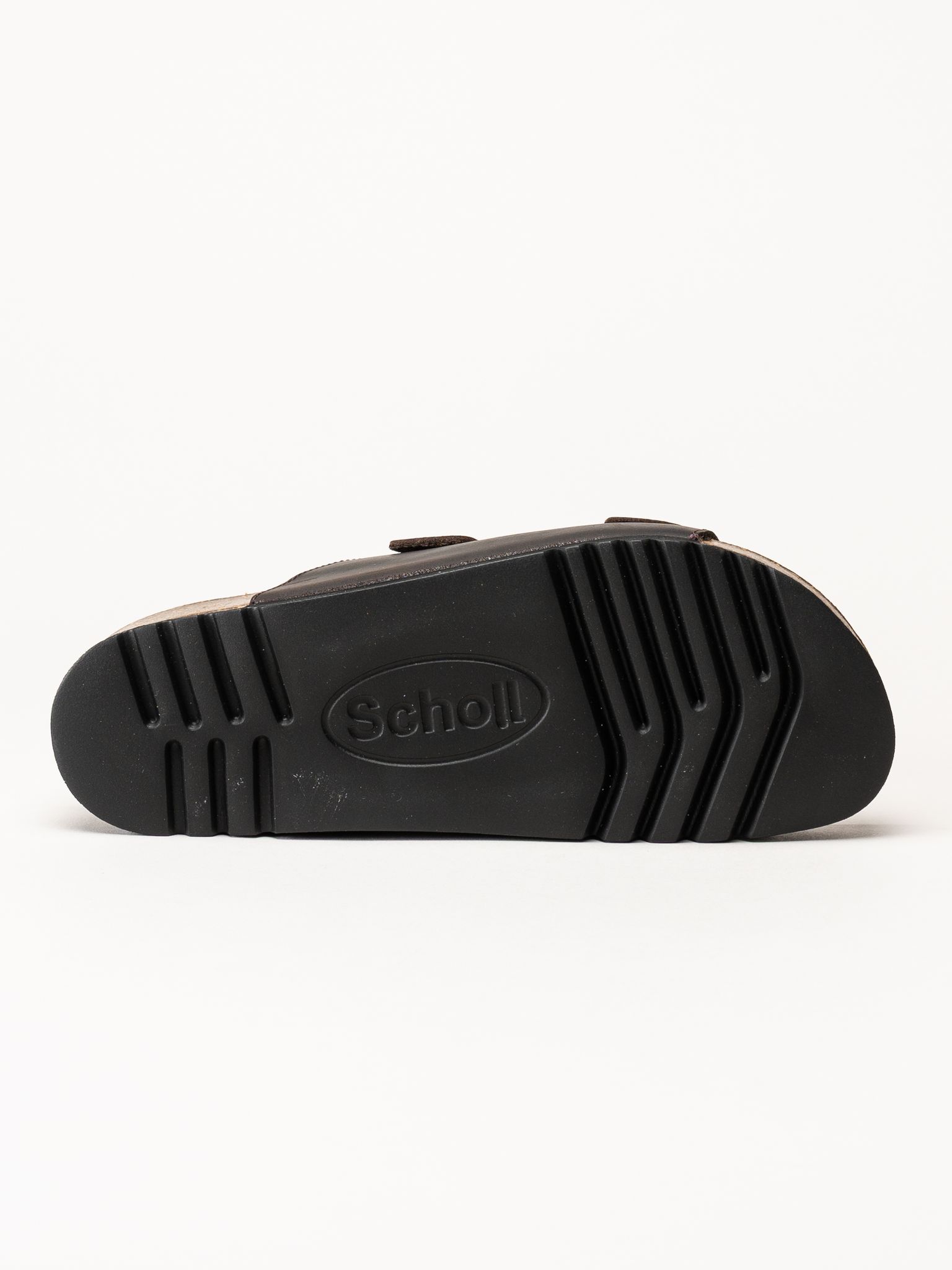 Scholl - Malaren - Mörkbruna slip in sandaler
