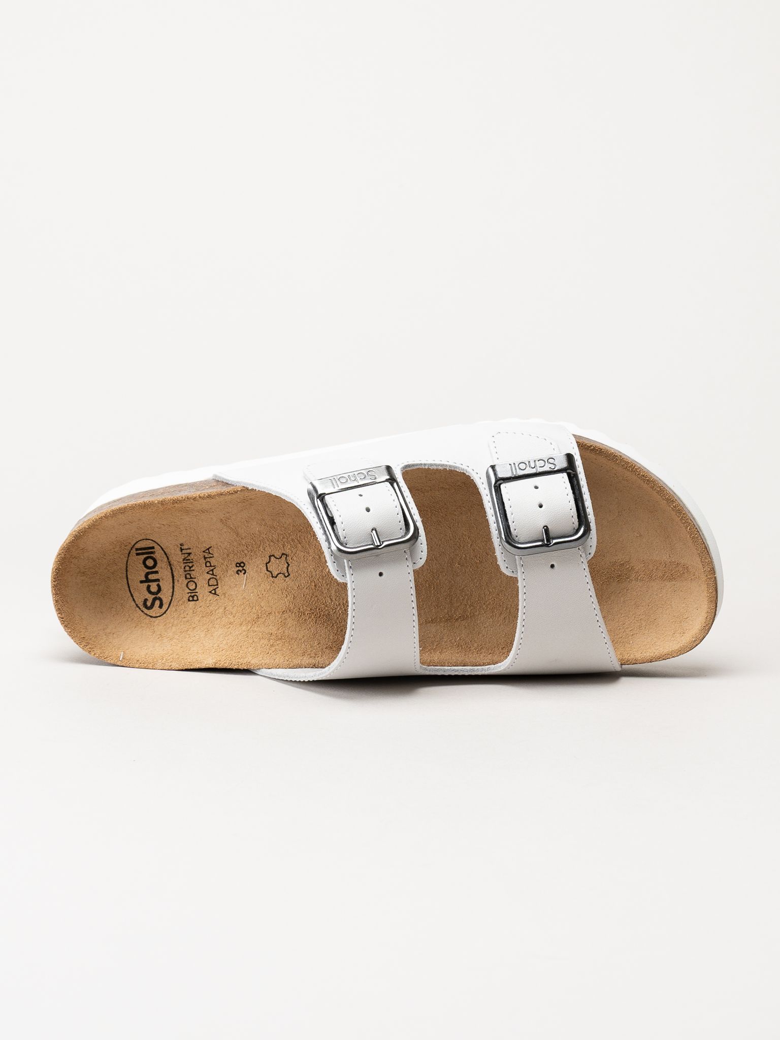 Scholl - Malaren - Vita slip in sandaler