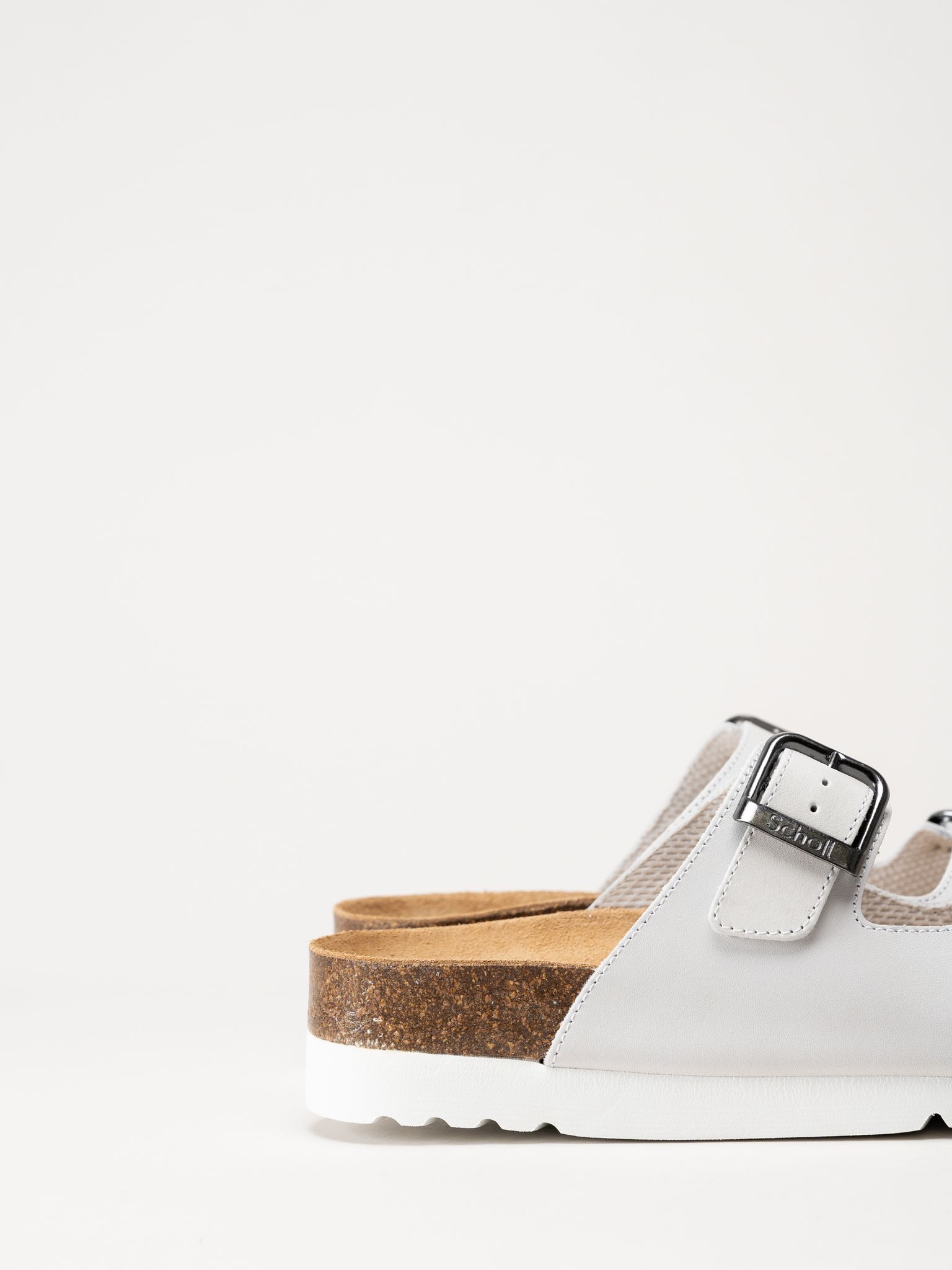 Scholl - Malaren - Vita slip in sandaler