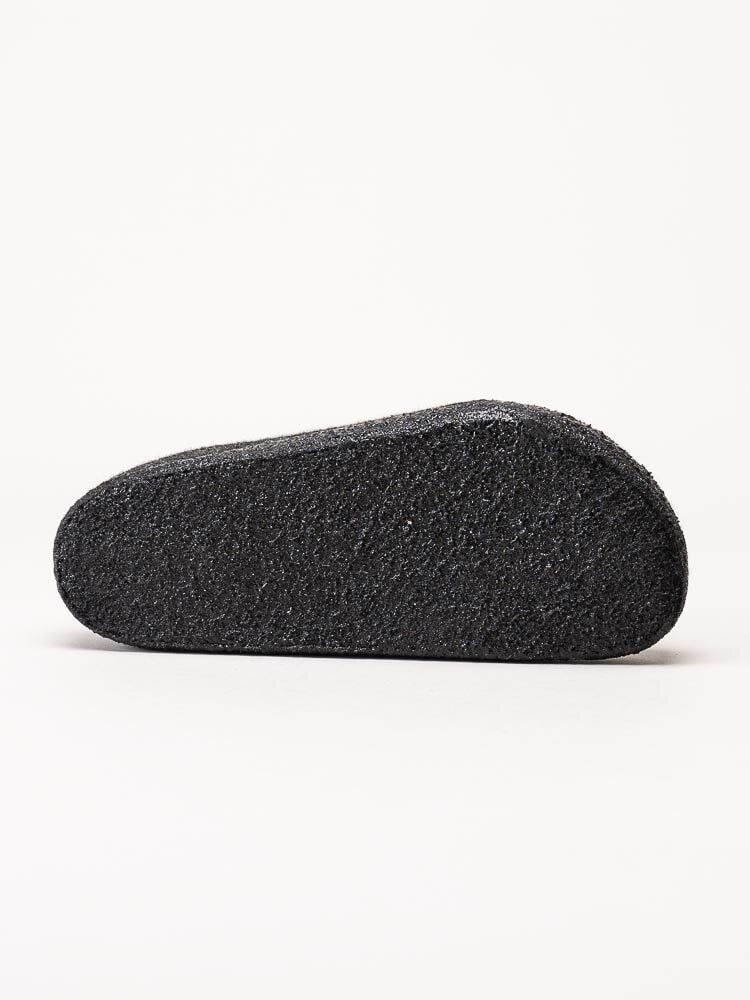Birkenstock - Zermatt Wool Felt - Mörkgrå slip in tofflor i ull