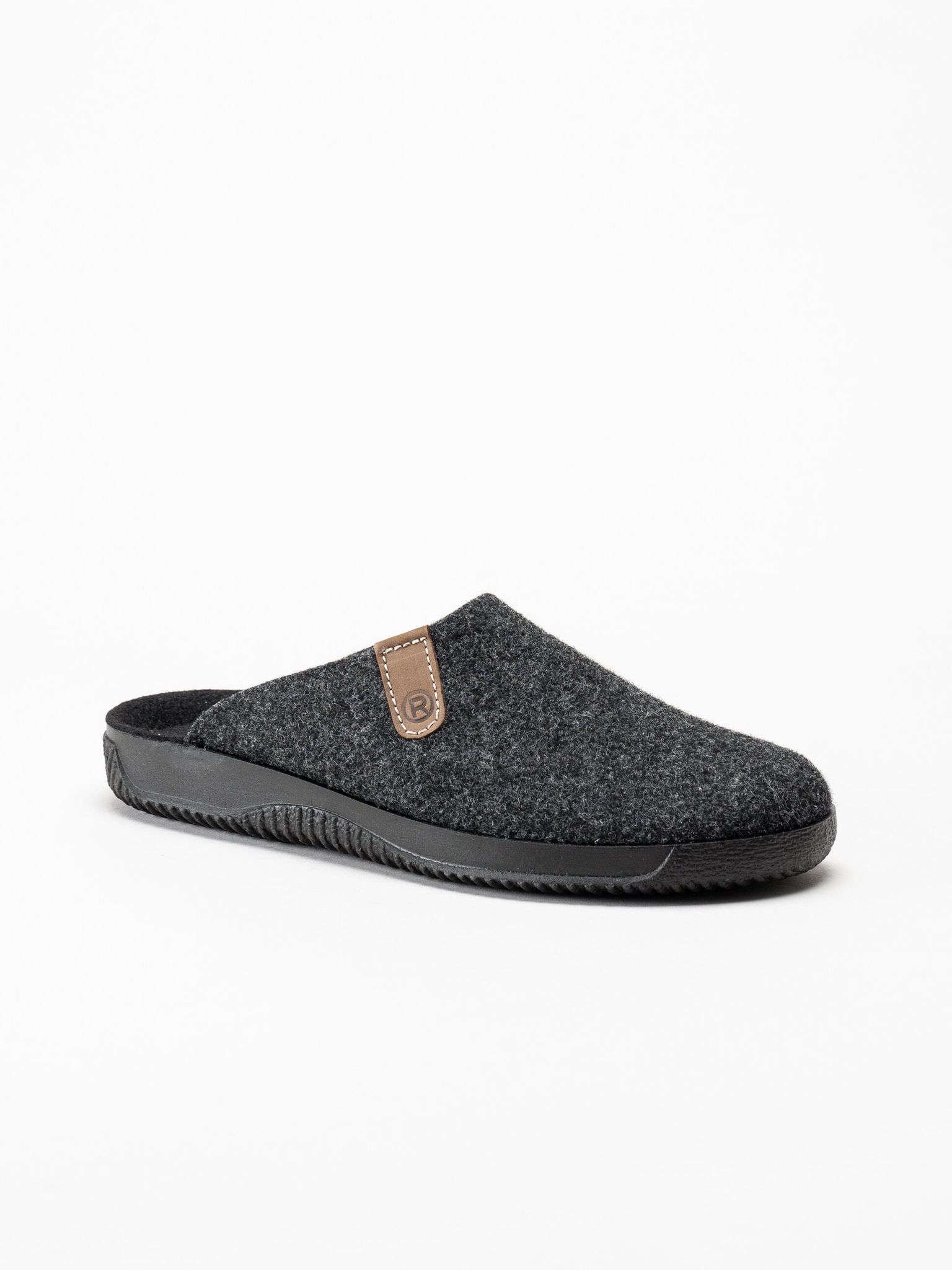 Rohde - Soltau-H - Mörkgrå slip in tofflor