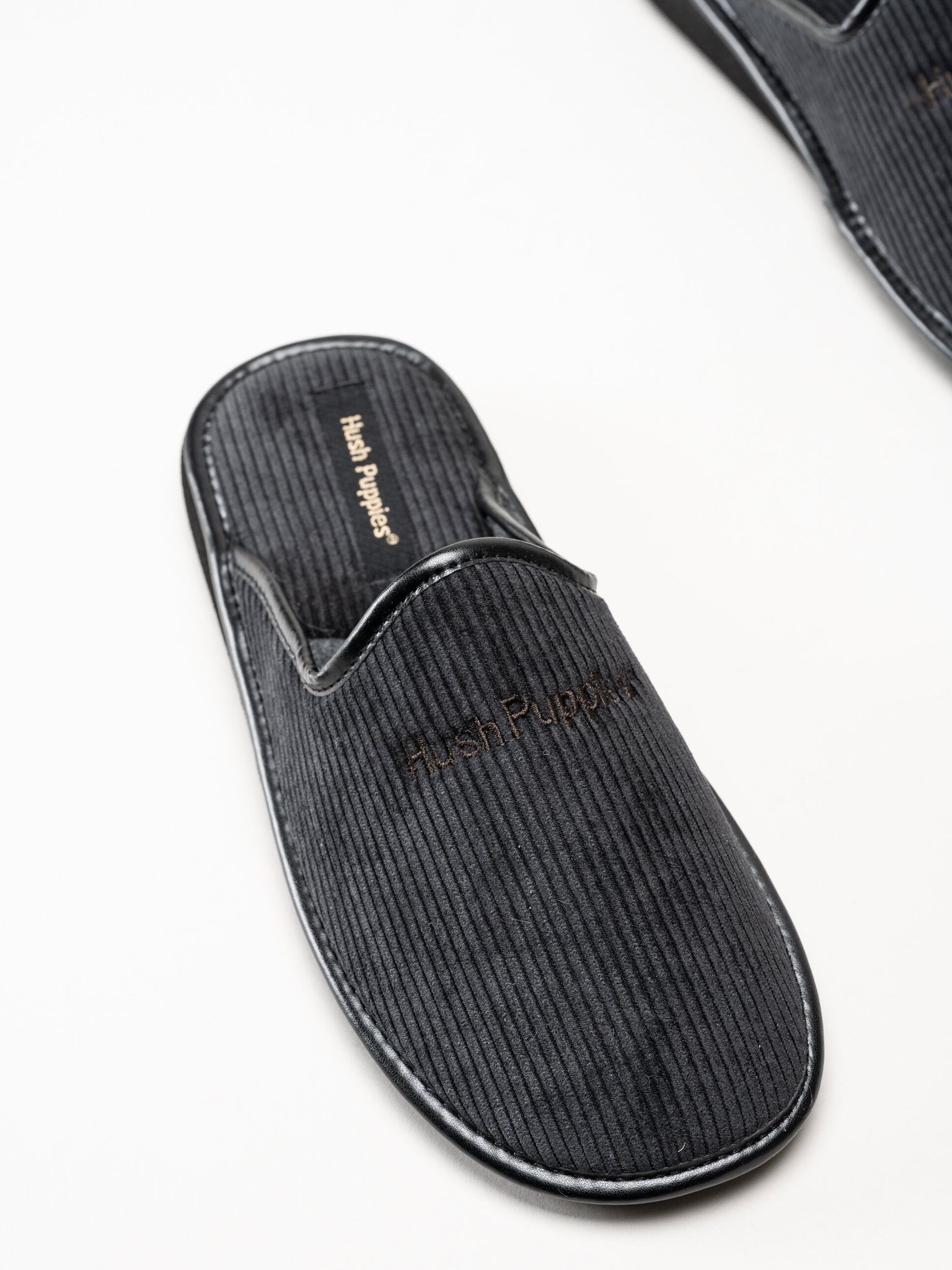 Hush Puppies - Men´s Blanes - Grå slip in tofflor