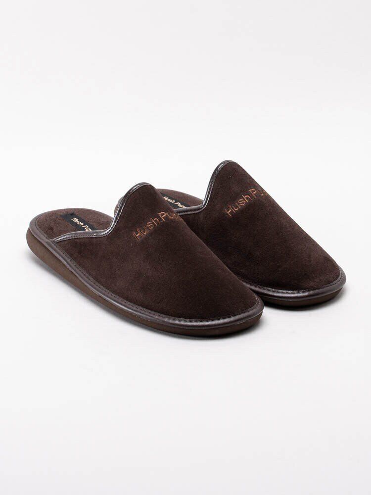 Hush Puppies - Men´s Marco - Mörkbruna slip in tofflor