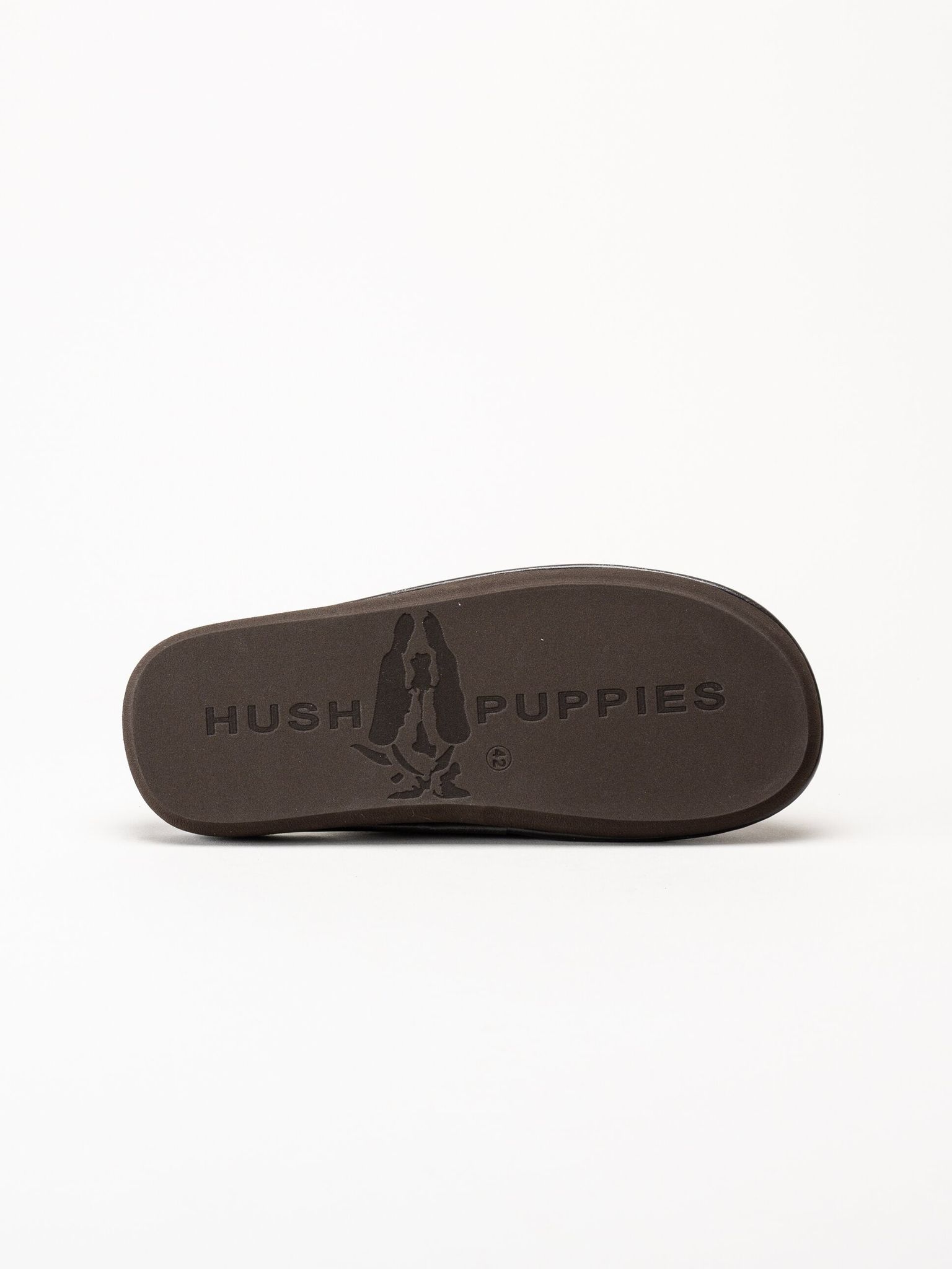 Hush Puppies - Men´s Marco - Mörkbruna slip in tofflor