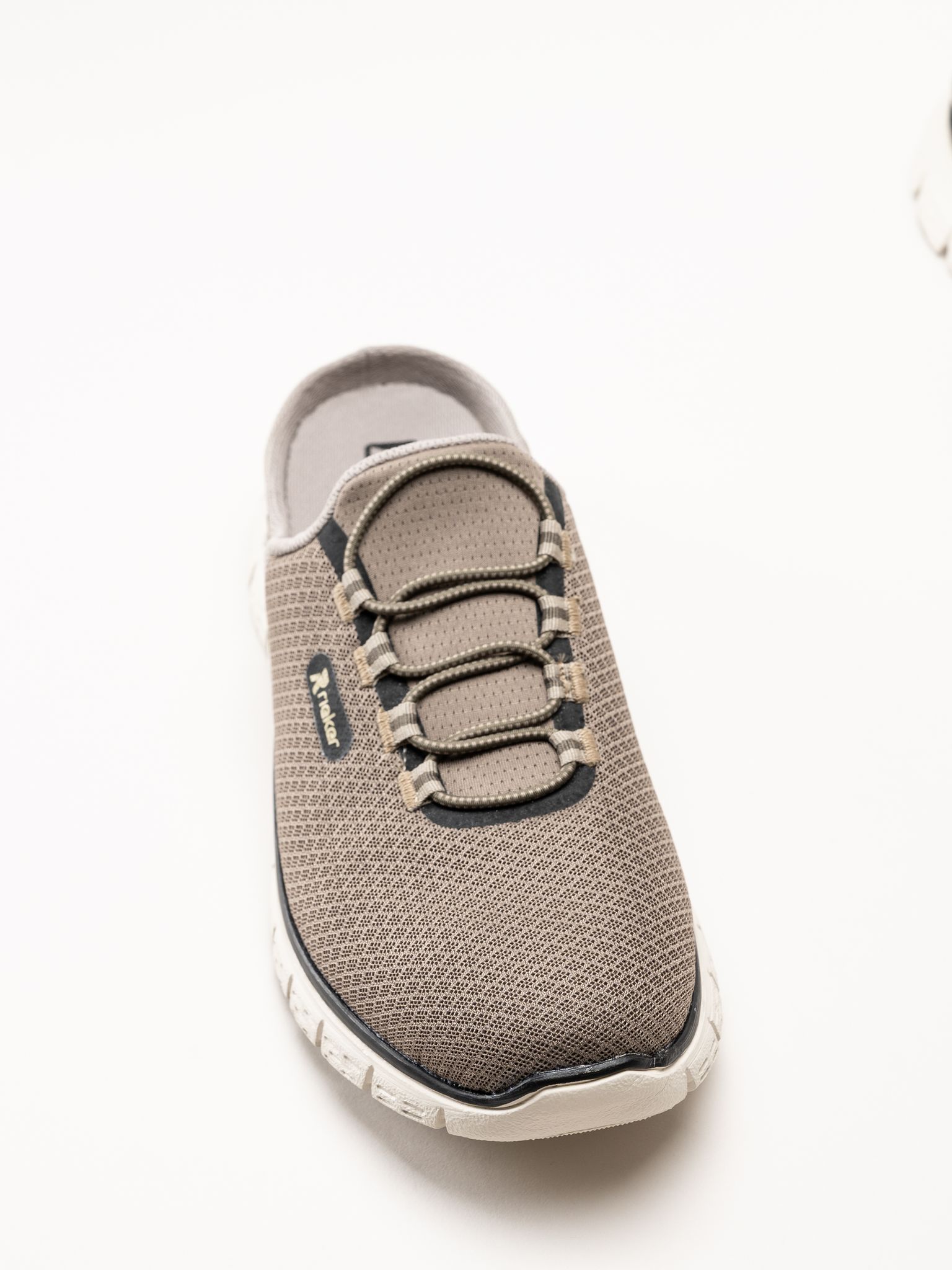 Rieker - Beige slip in sandal