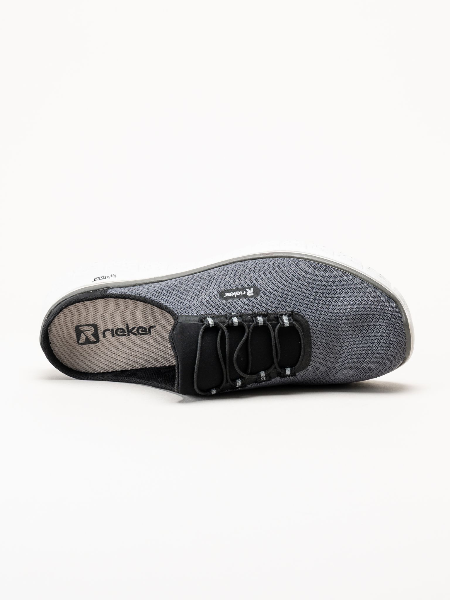 Rieker - Grå slip in sandal