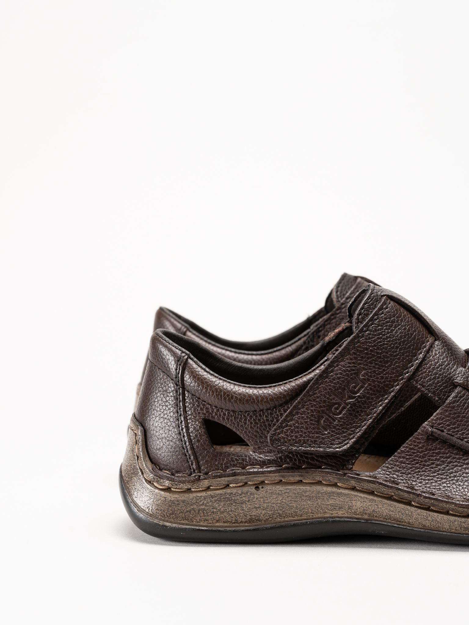 Rieker - Mörkbruna sandaler