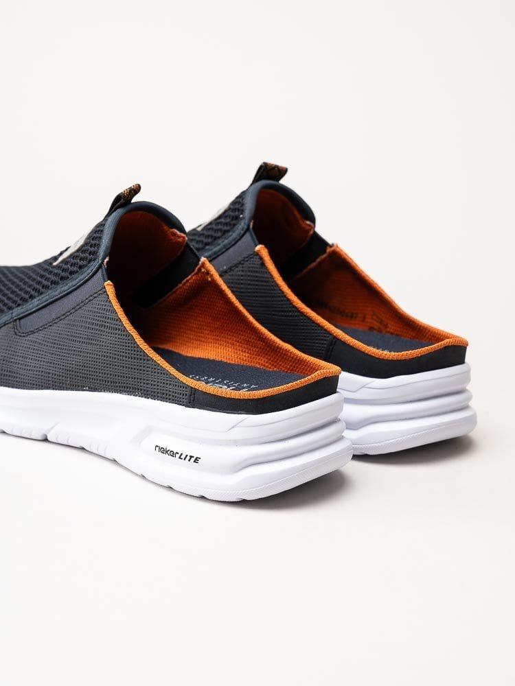 Rieker - Mörkblå slip in sandal