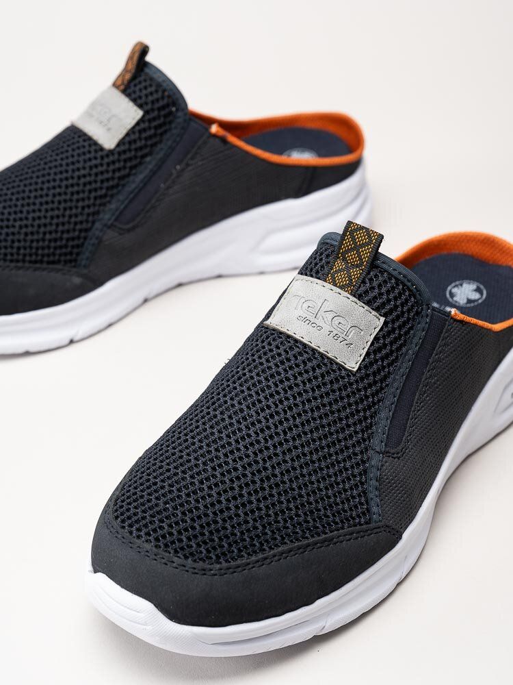 Rieker - Mörkblå slip in sandal