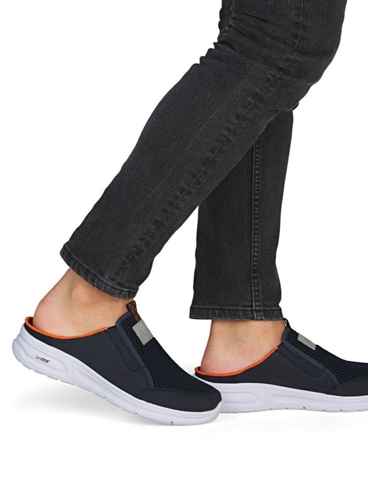 Rieker - Mörkblå slip in sandal