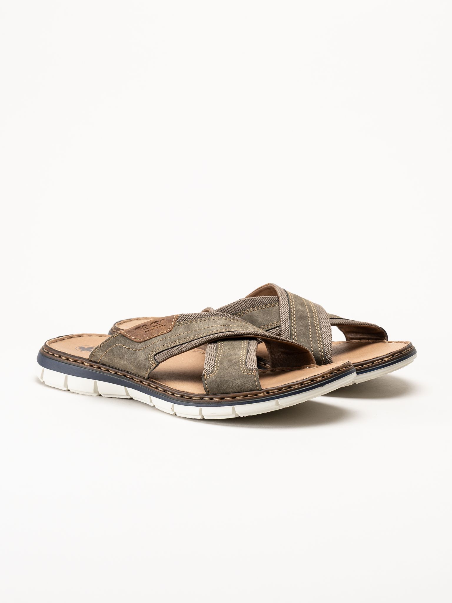 Rieker - Grå sandaler