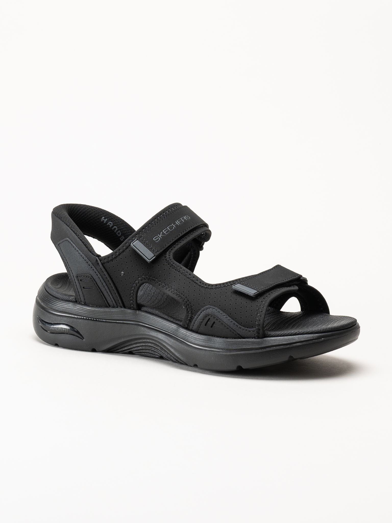 Skechers - Go Walk Arch Fit 2.0 - Svarta sandaler