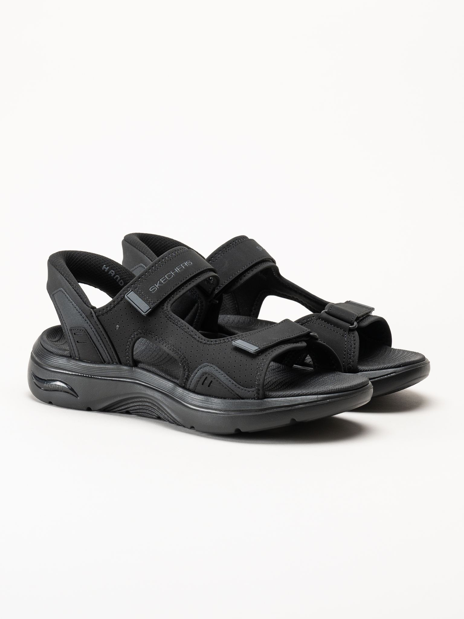 Skechers - Go Walk Arch Fit 2.0 - Svarta sandaler