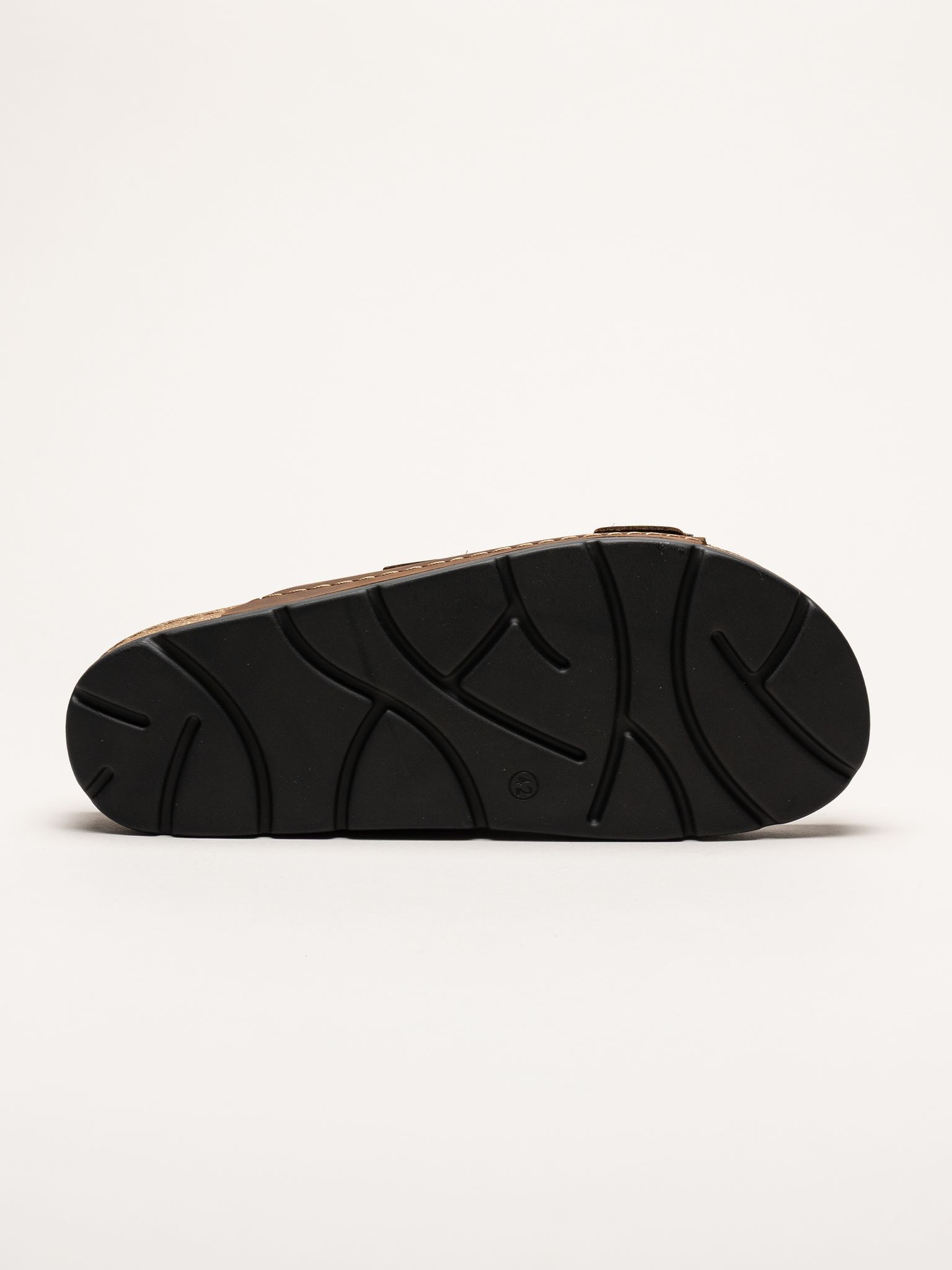 Scholl - Bora 2 Buckles - Mörkbruna sandaler