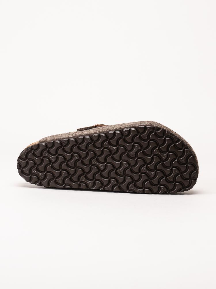 Birkenstock - Boston - Bruna ulltofflor