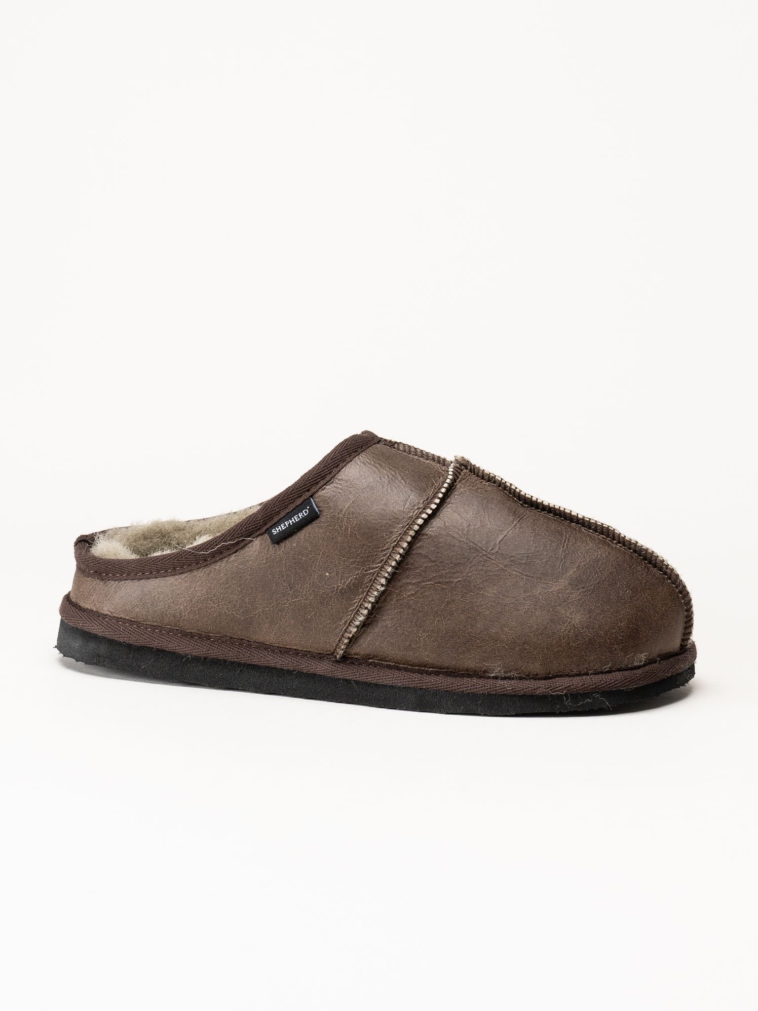 Shepherd - Bobo - Mörkbruna slip in tofflor