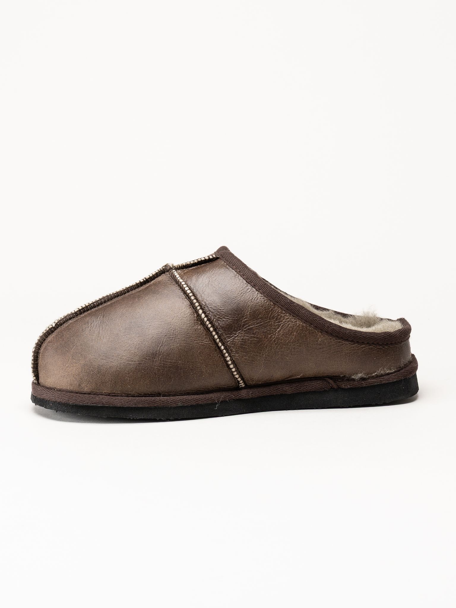 Shepherd - Bobo - Mörkbruna slip in tofflor