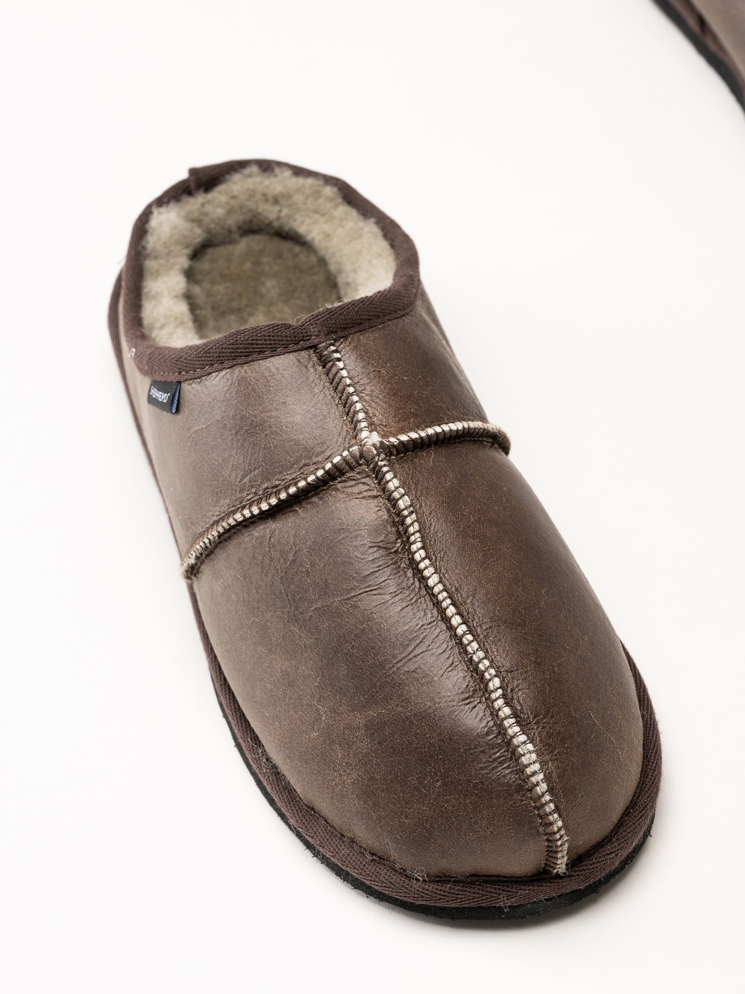 Shepherd - Bobo - Mörkbruna slip in tofflor