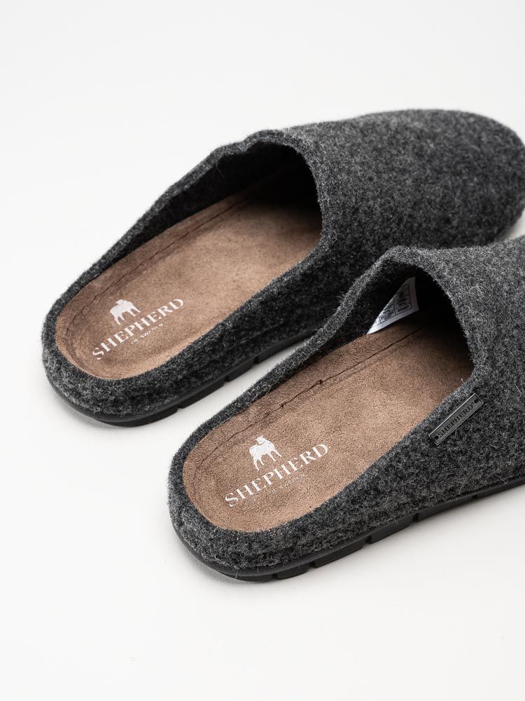 Shepherd - Samuel - Mörkgrå slip in tofflor
