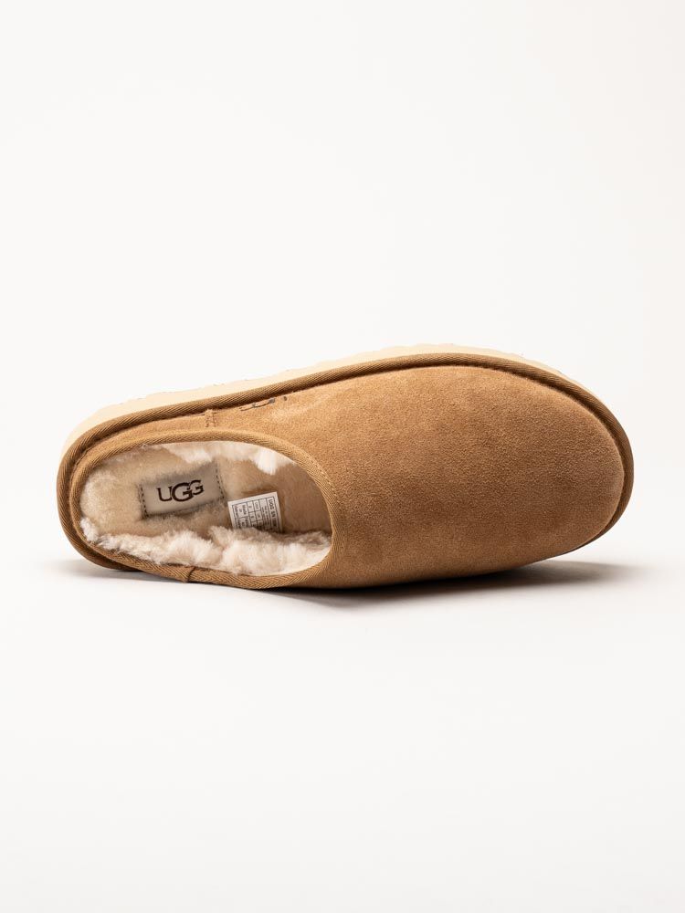UGG - Classic - Bruna fårskinnstofflor