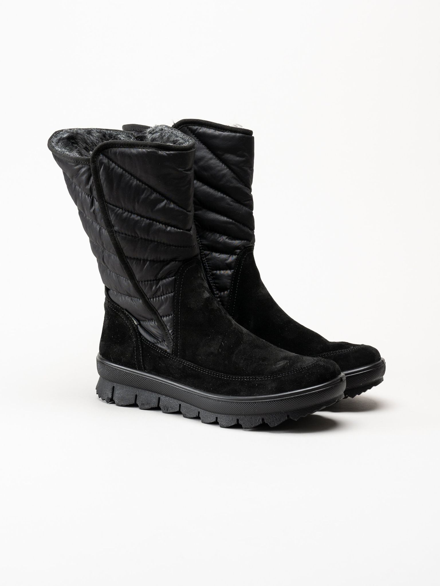Legero - Svarta fodrade boots