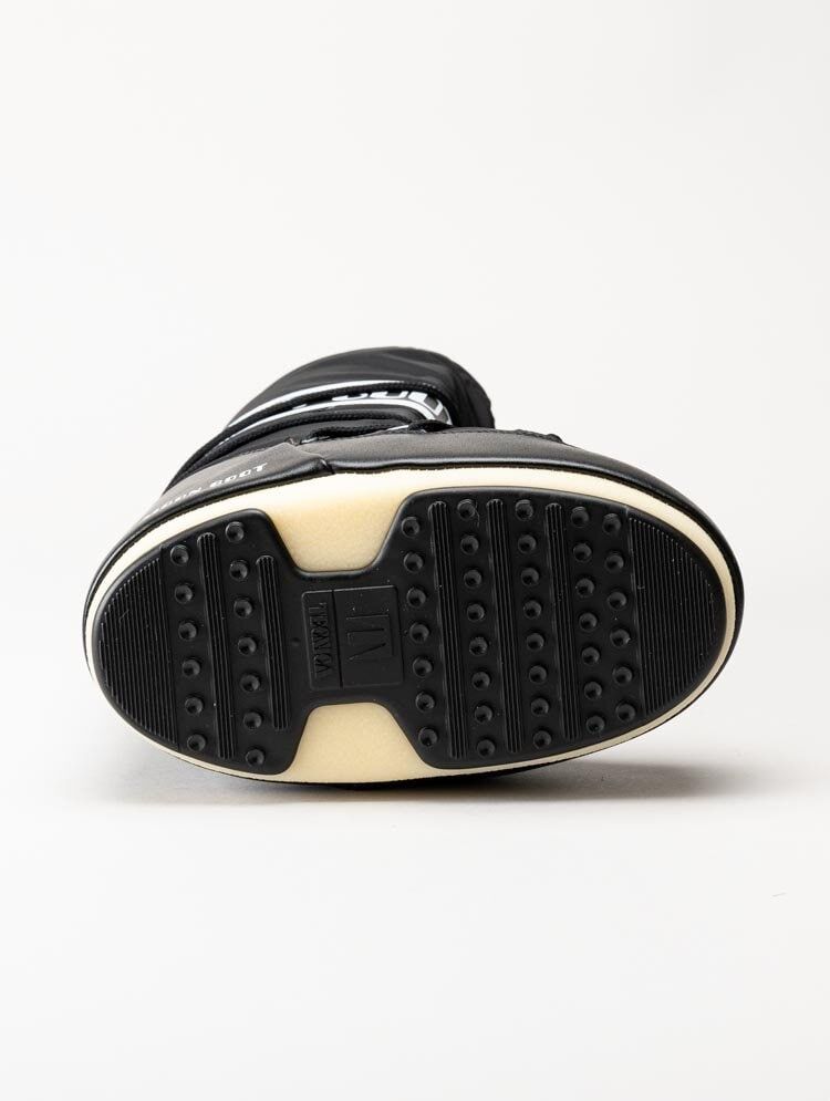 Moon Boot - Icon Nylon - Svarta höga klassiska vinterboots