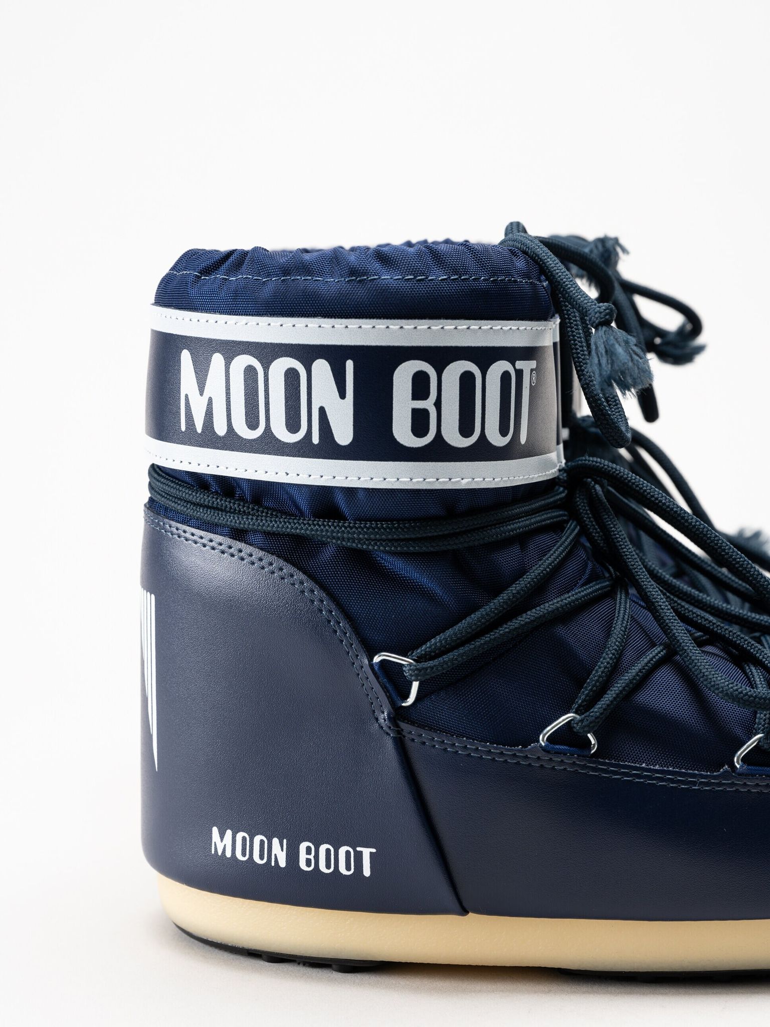Moon Boot - Icon Low Nylon - Blå klassiska vinterboots
