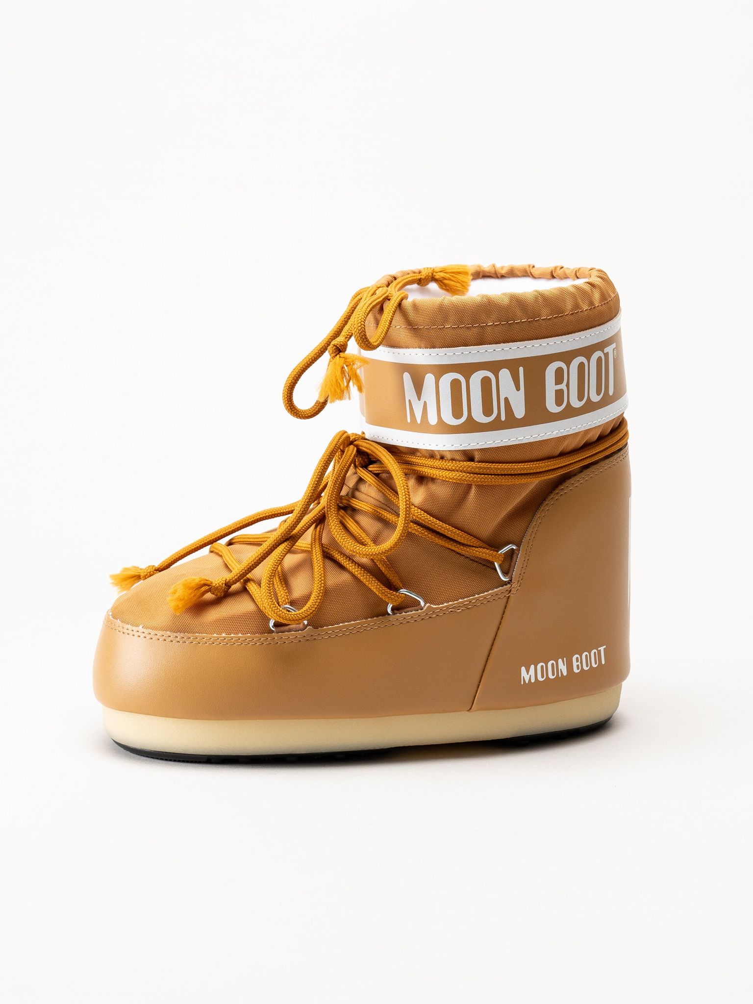 Moon Boot - Icon Low Nylon - Ljusbruna klassiska vinterboots