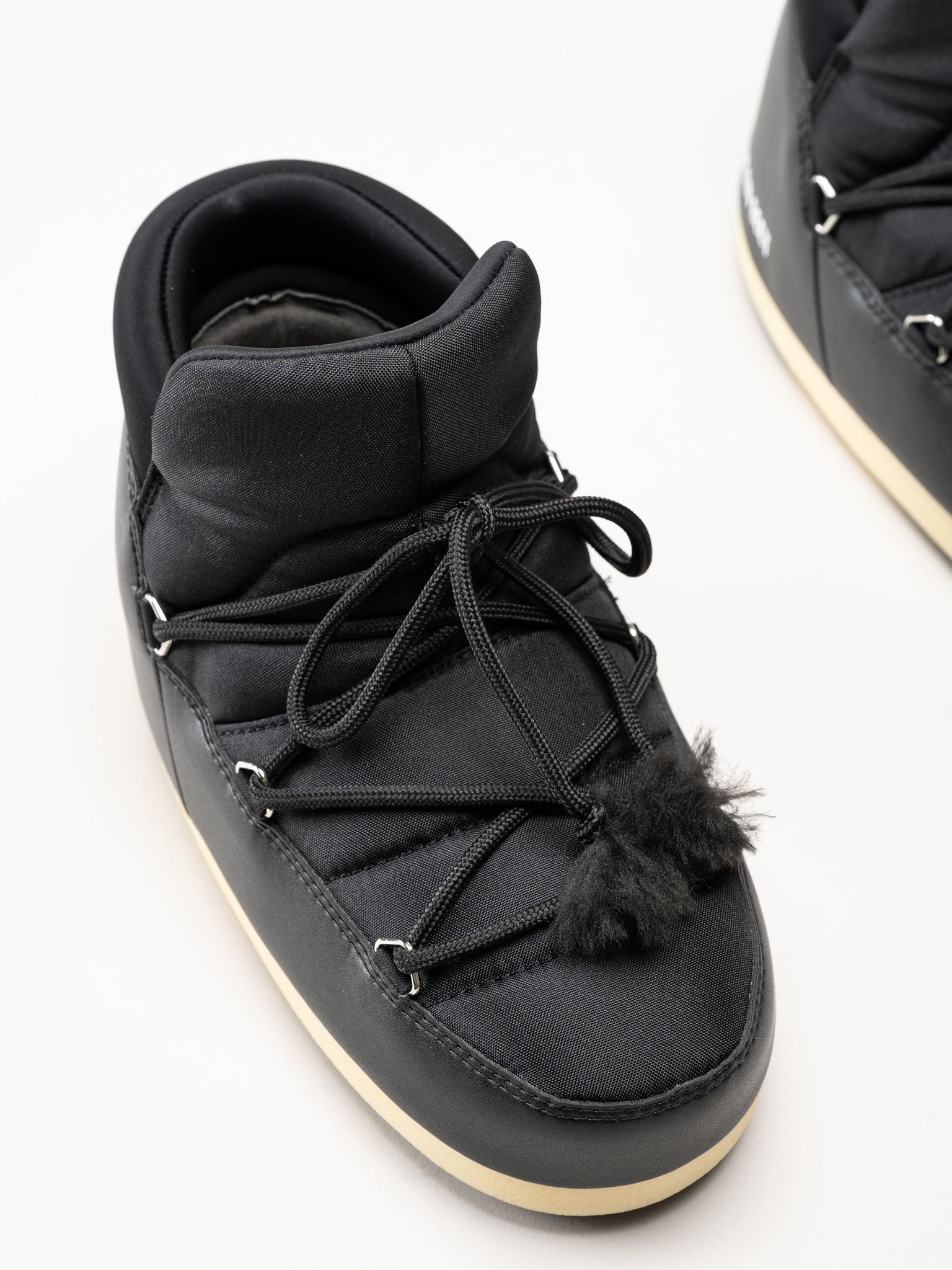 Moon Boot - MB EVX Nylon Pumps - Svarta låga vinterboots