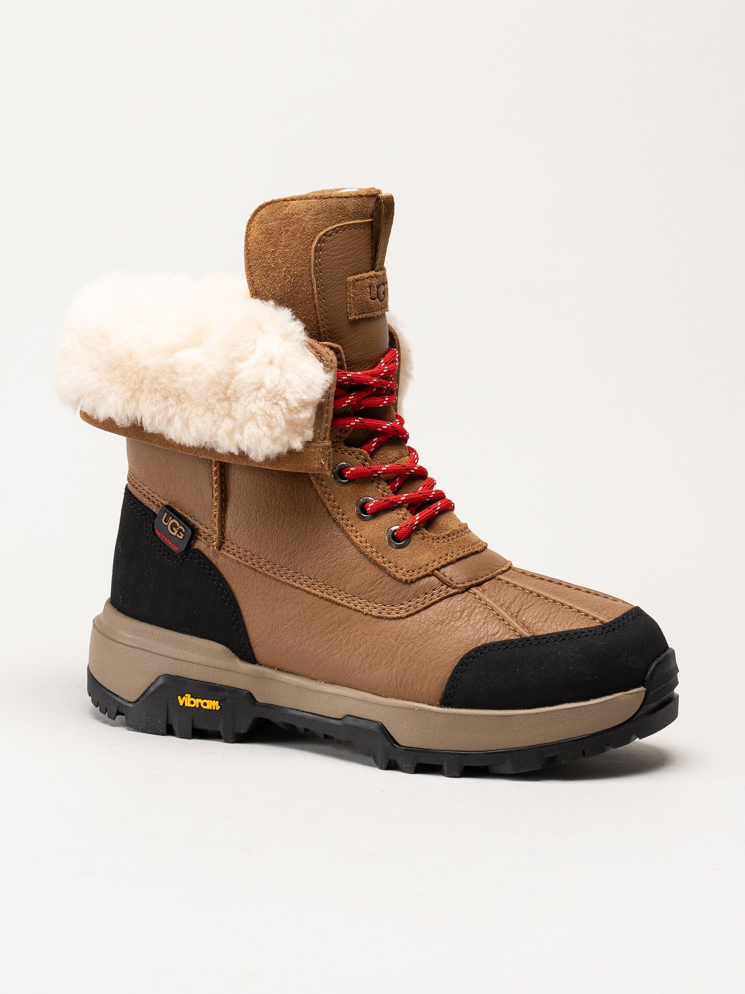 UGG - W Adirondack Boot XXV - Bruna ullfodrade vinterkängor