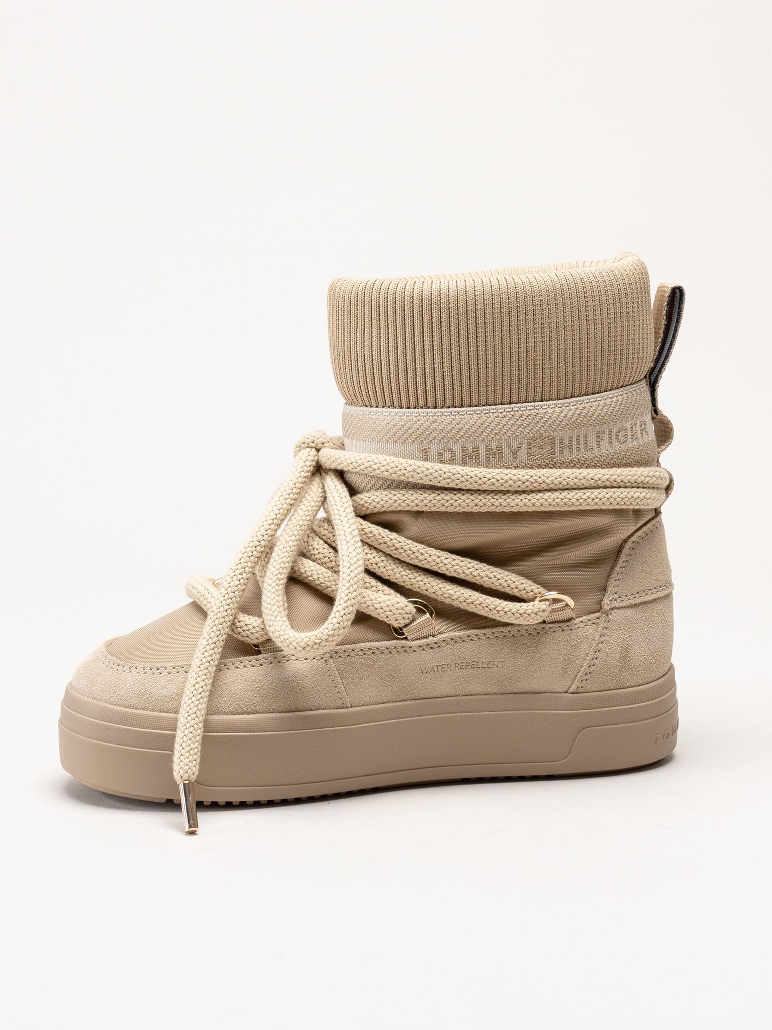 Tommy Hilfiger - TommyTech Snowboot - Beige vinterboots