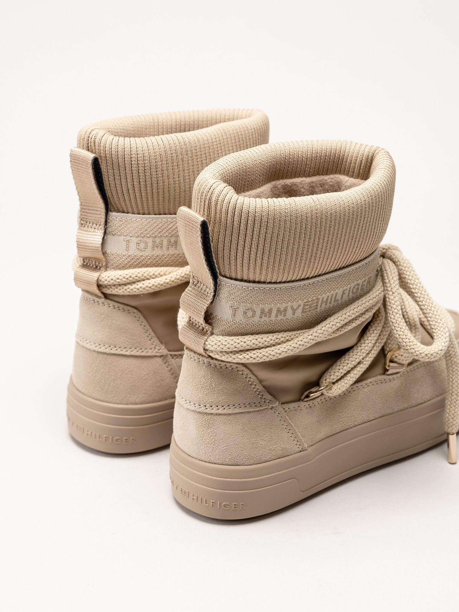 Tommy Hilfiger - TommyTech Snowboot - Beige vinterboots