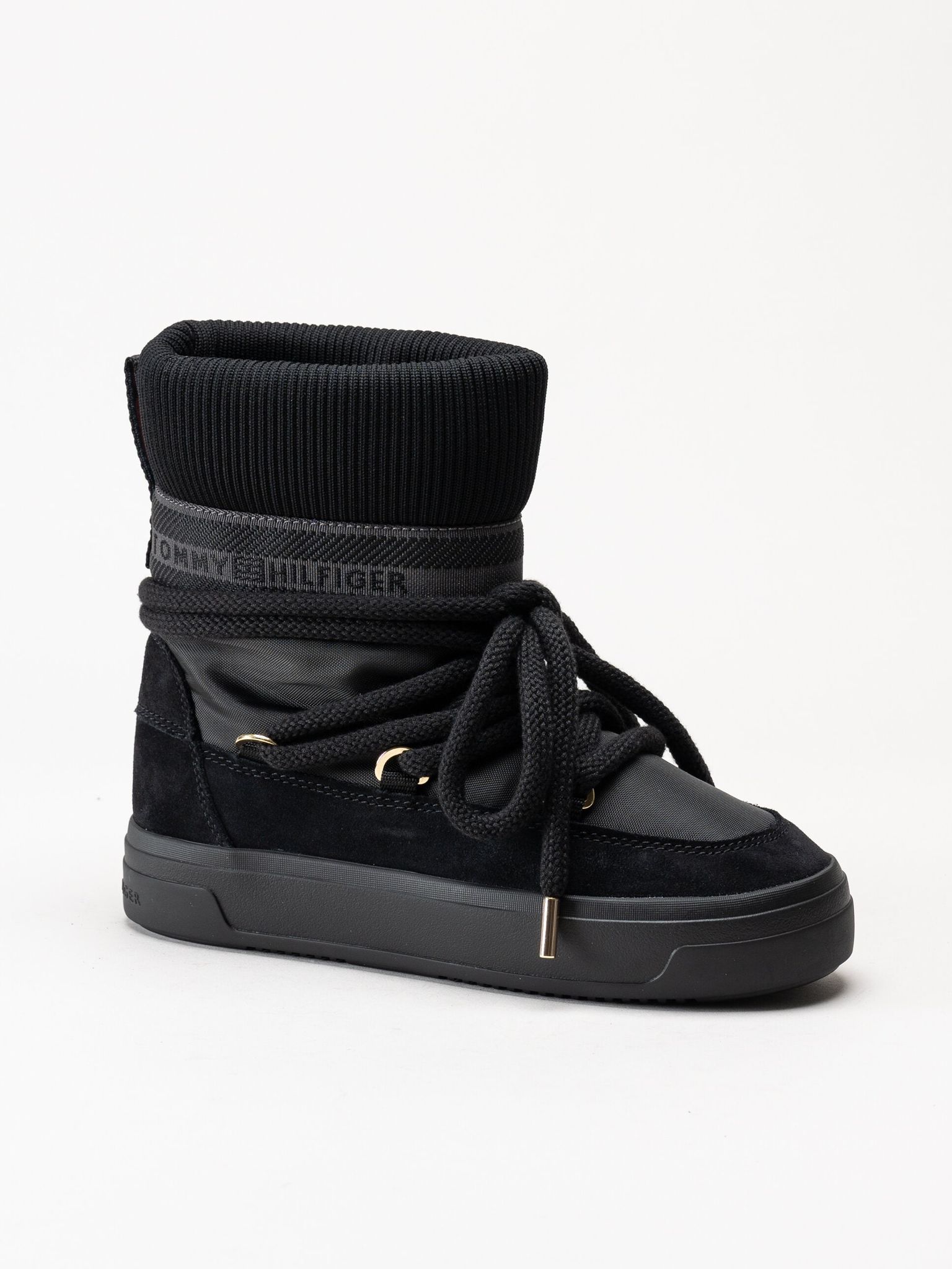 Tommy Hilfiger - TommyTech Snowboot - Svarta vinterboots