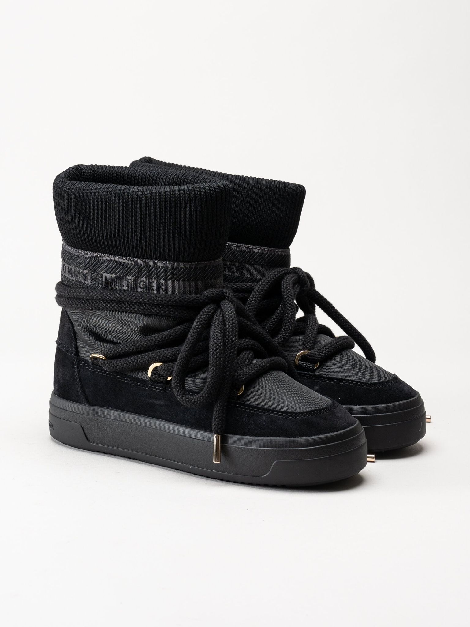 Tommy Hilfiger - TommyTech Snowboot - Svarta vinterboots