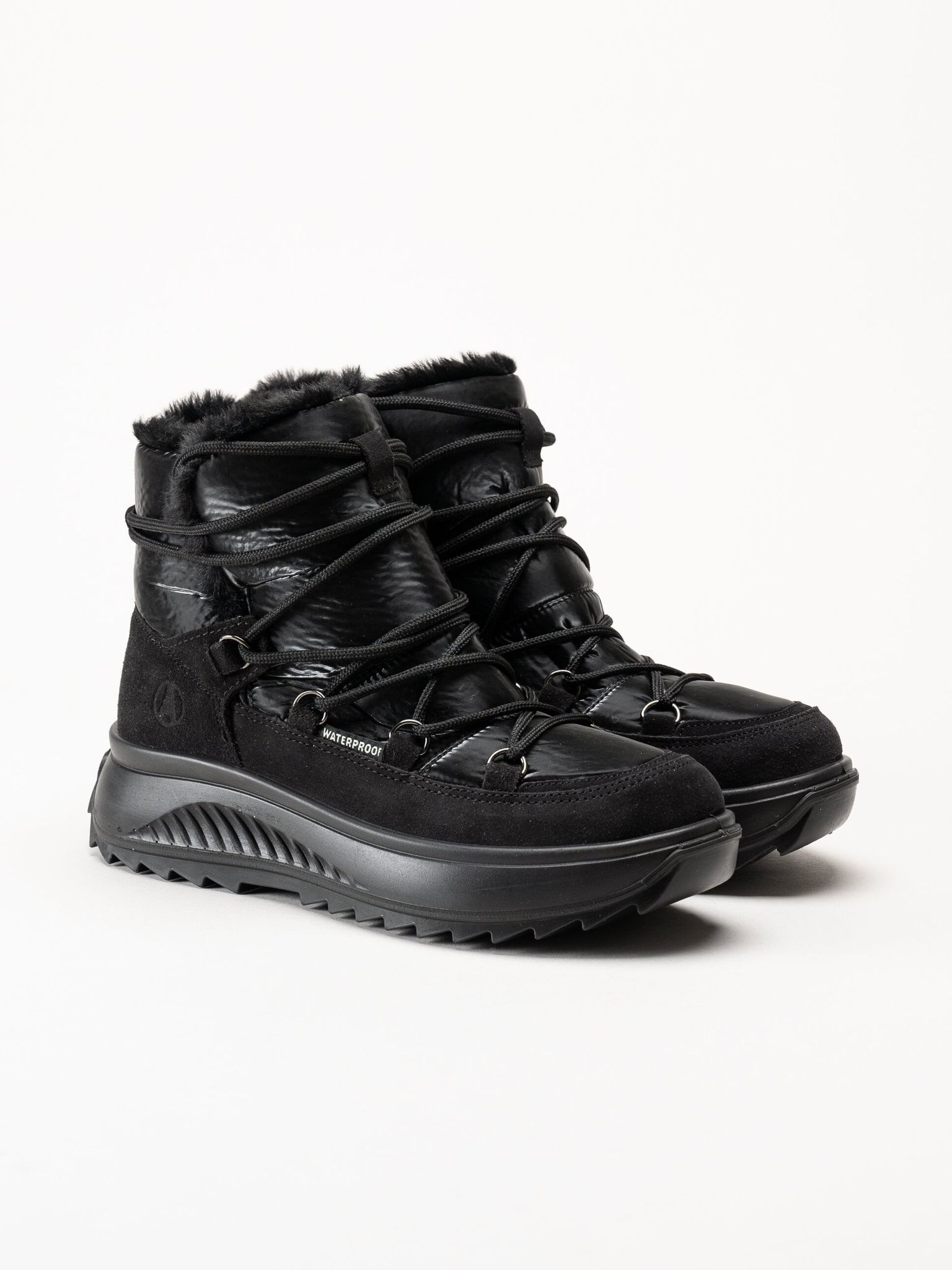 Axelda - Monterosa WP - Svarta fodrade boots