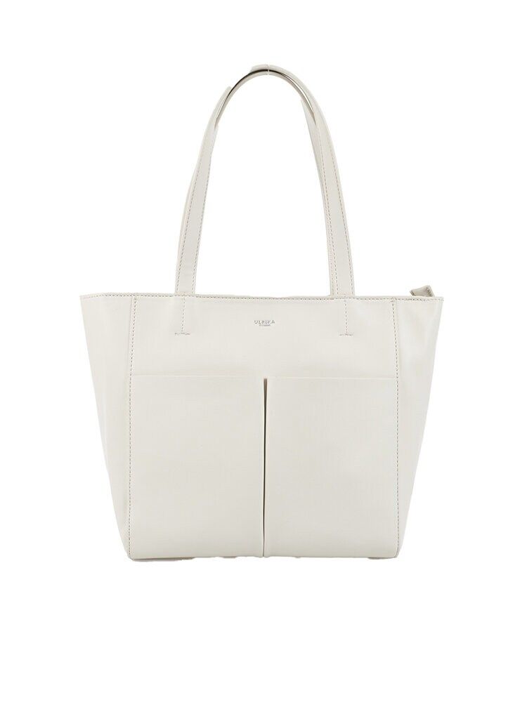Ulrika Design - Minimalism - Ljusbeige tote i skinnimitation