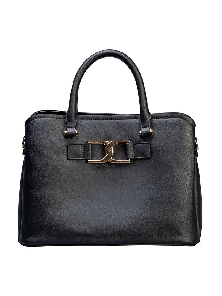 NYPD - Svart handväska i skinnimitation