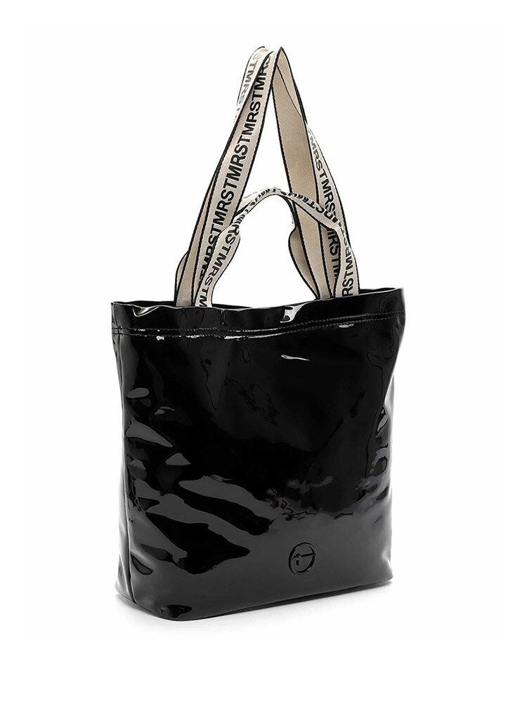Tamaris bags - Anica - Svart 2 in 1 tote i lack