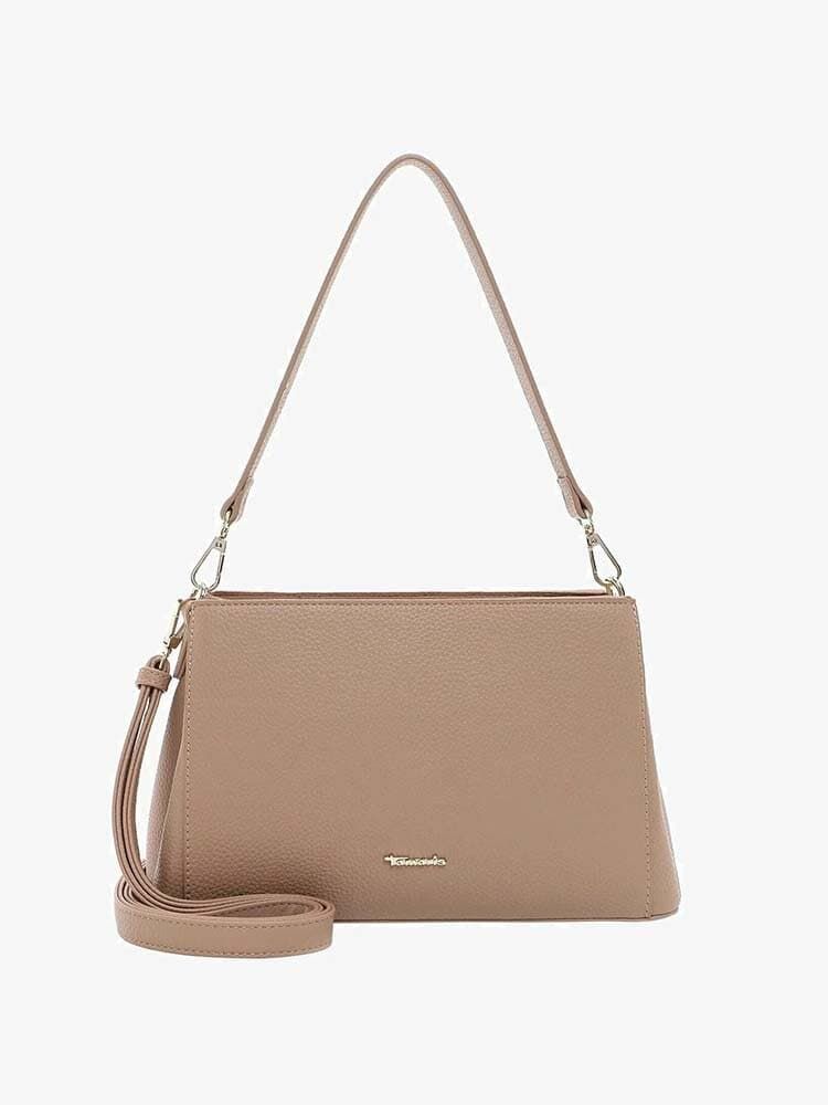 Tamaris bags - Astrid - Beige handväska i skinnimitation