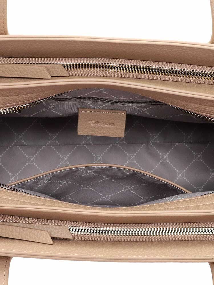 Tamaris bags - Astrid - Beige handväska i skinnimitation