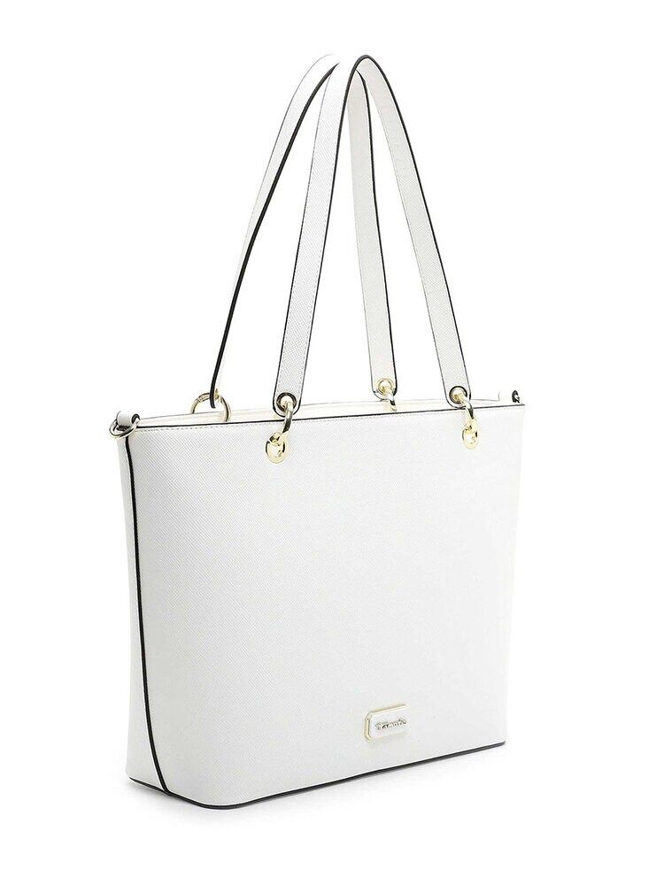 Tamaris bags - Anja - Vit tote i skinnimitation
