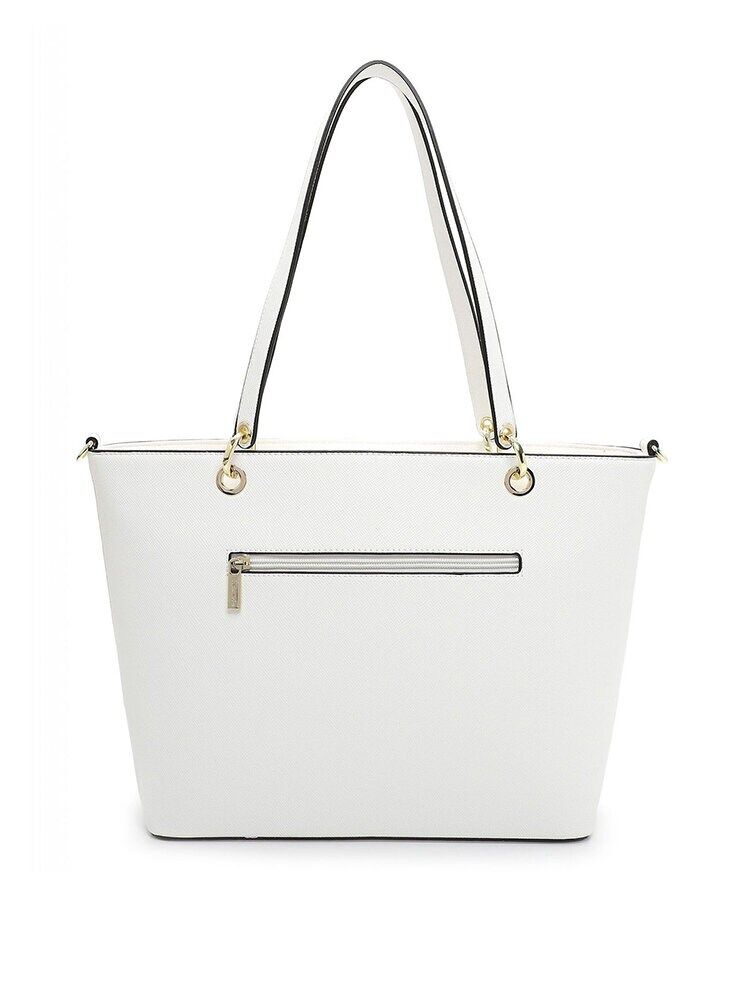 Tamaris bags - Anja - Vit tote i skinnimitation
