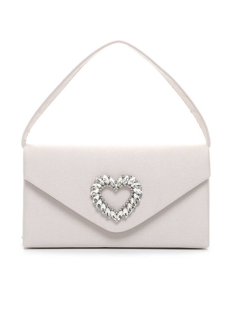 Tamaris bags - Amalia - Beige handväska med strasspänne